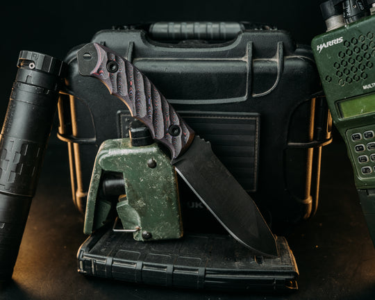 Disaster Breacher- Purple Haze CF, Allen Bolts, Textured Grip