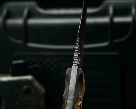 War Pig- HFB X Dire Pacific- Crye Precision Multicam Cammie Micarta, Textured Grip