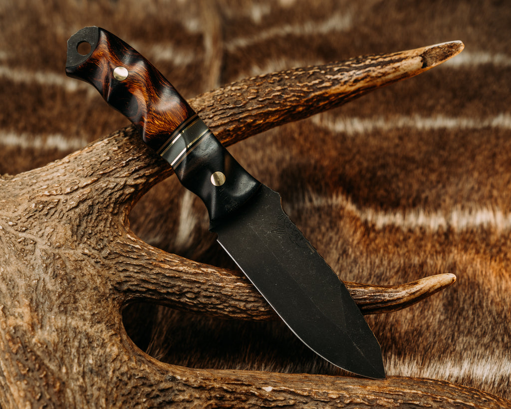 Disaster Jr- African Blackwood, Black G10, Coyote G10, Brass and