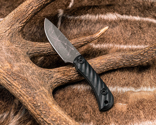 Cav Jr Back Country- Black G10, Allen bolts, Textured Grip