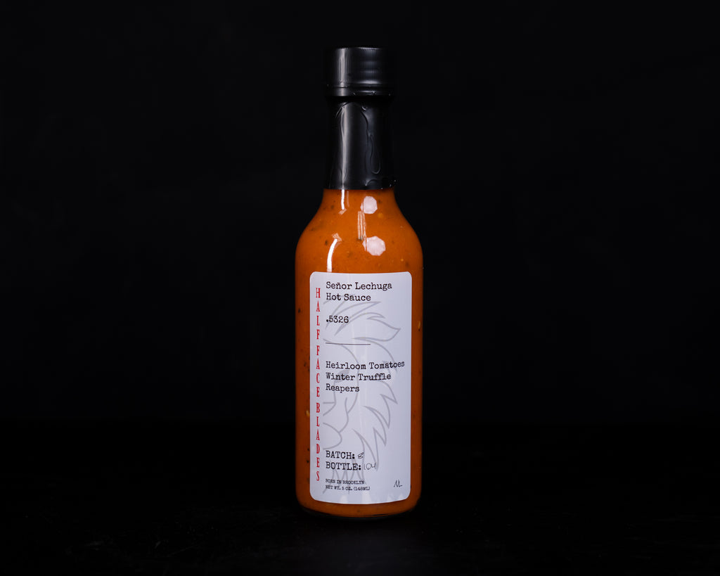 Truffle Reaper Sauce (1 bottle), HFB X Señor Lechuga Hot Sauce, Batch 8