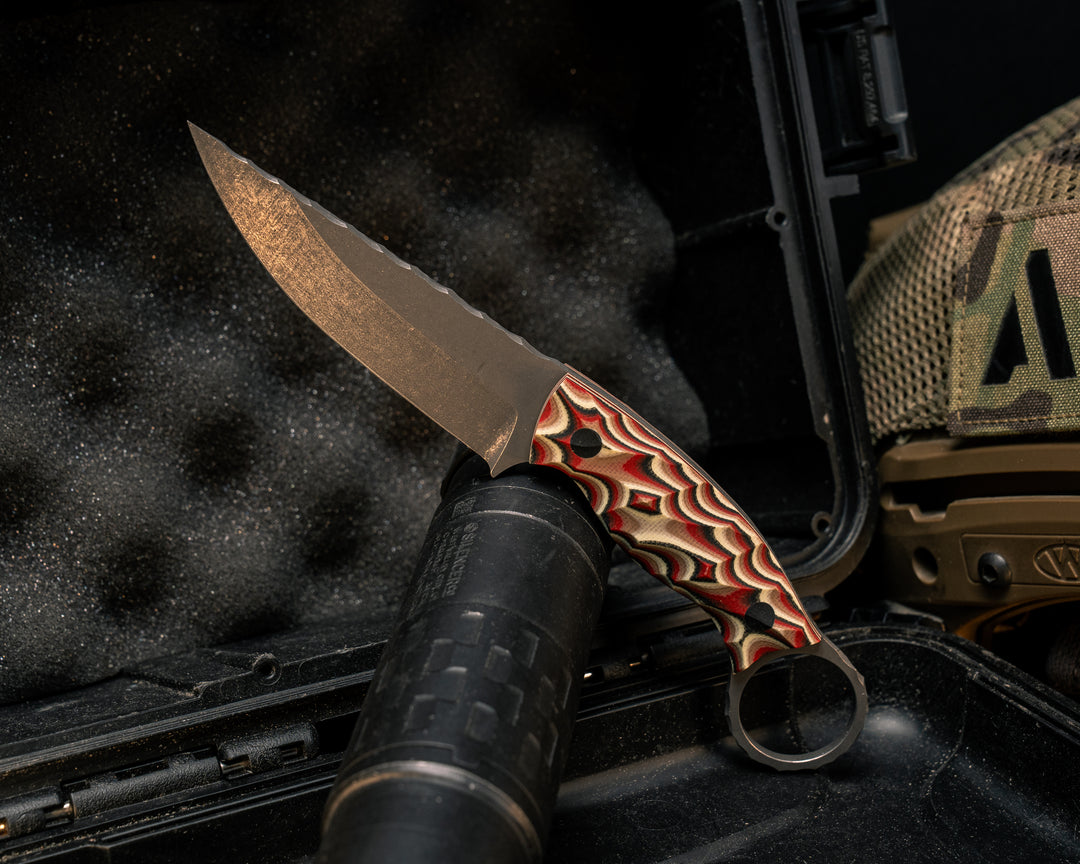 Osoraku 3" Mini- Native G10, CF Pins, Chaos Grip