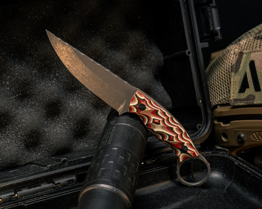 Osoraku 3" Mini- Native G10, CF Pins, Chaos Grip