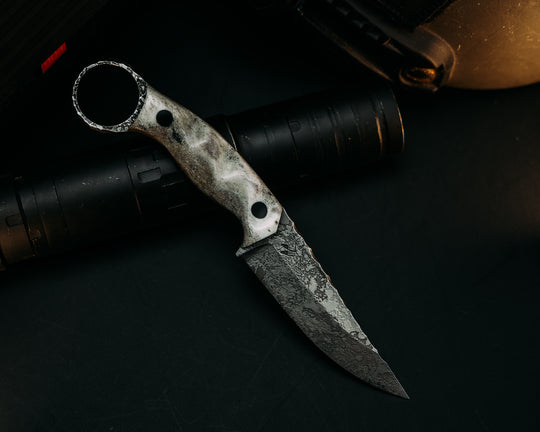 Osoraku 3" Mini - Carbon Fiber Pins, Tetxured Grip.