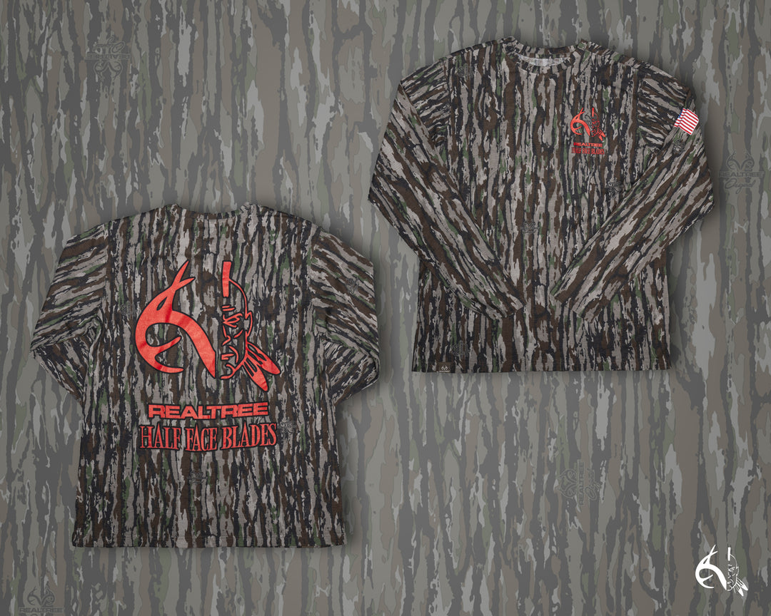Half Face Blades x Realtree Long Sleeve Shirt - Realtree Original
