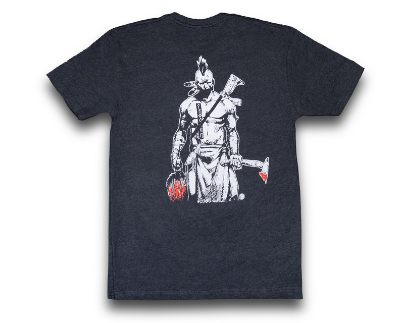 Scalper Tee, Charcoal, American Flag/scalper