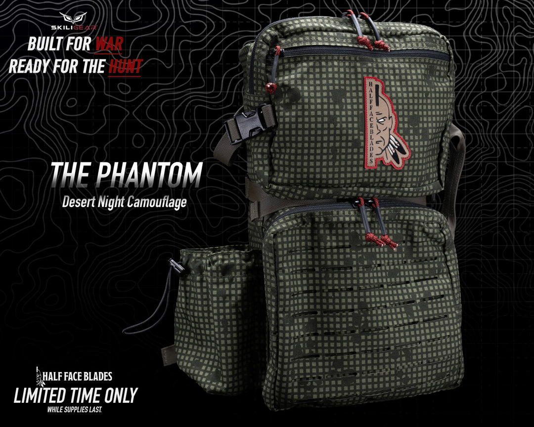Skiligear X HFB - Phantom - Desert Night Camo Pack