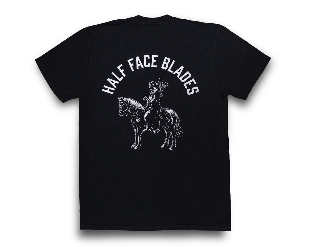 HFB 'Take Scalps' Tee (Black) – Half Face Blades
