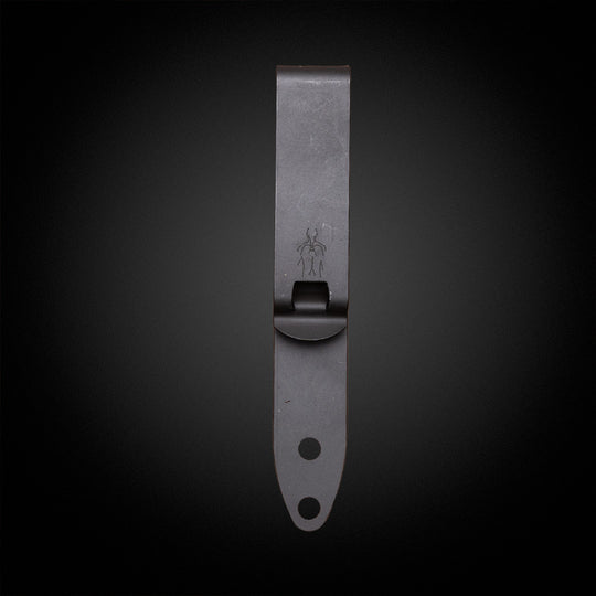 Discreet carry belt clip for spikes and kydex sheaths