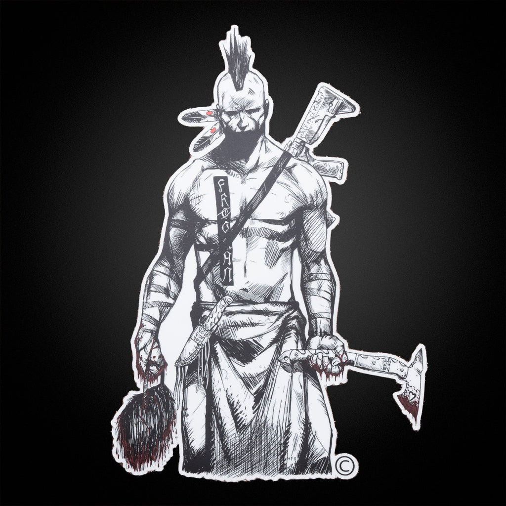 Scalper Decal/Sticker Dye Cut