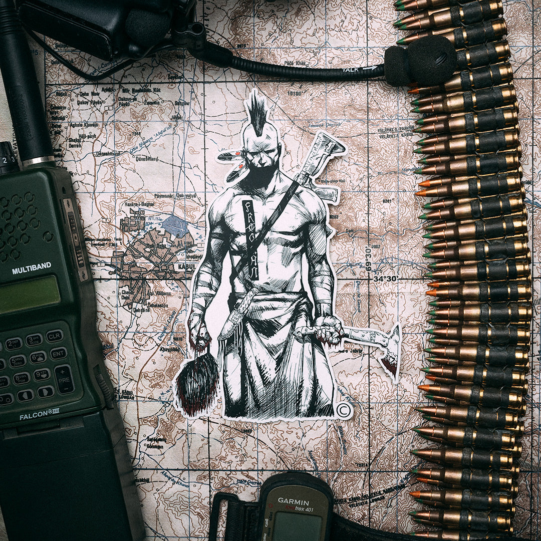 Scalper Decal/Sticker Dye Cut