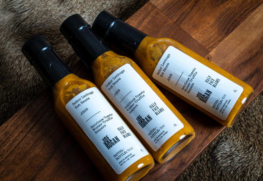 Truffle hot sauce, (single bottle), Joe Rogan X Senor Lechuga X HFB Co