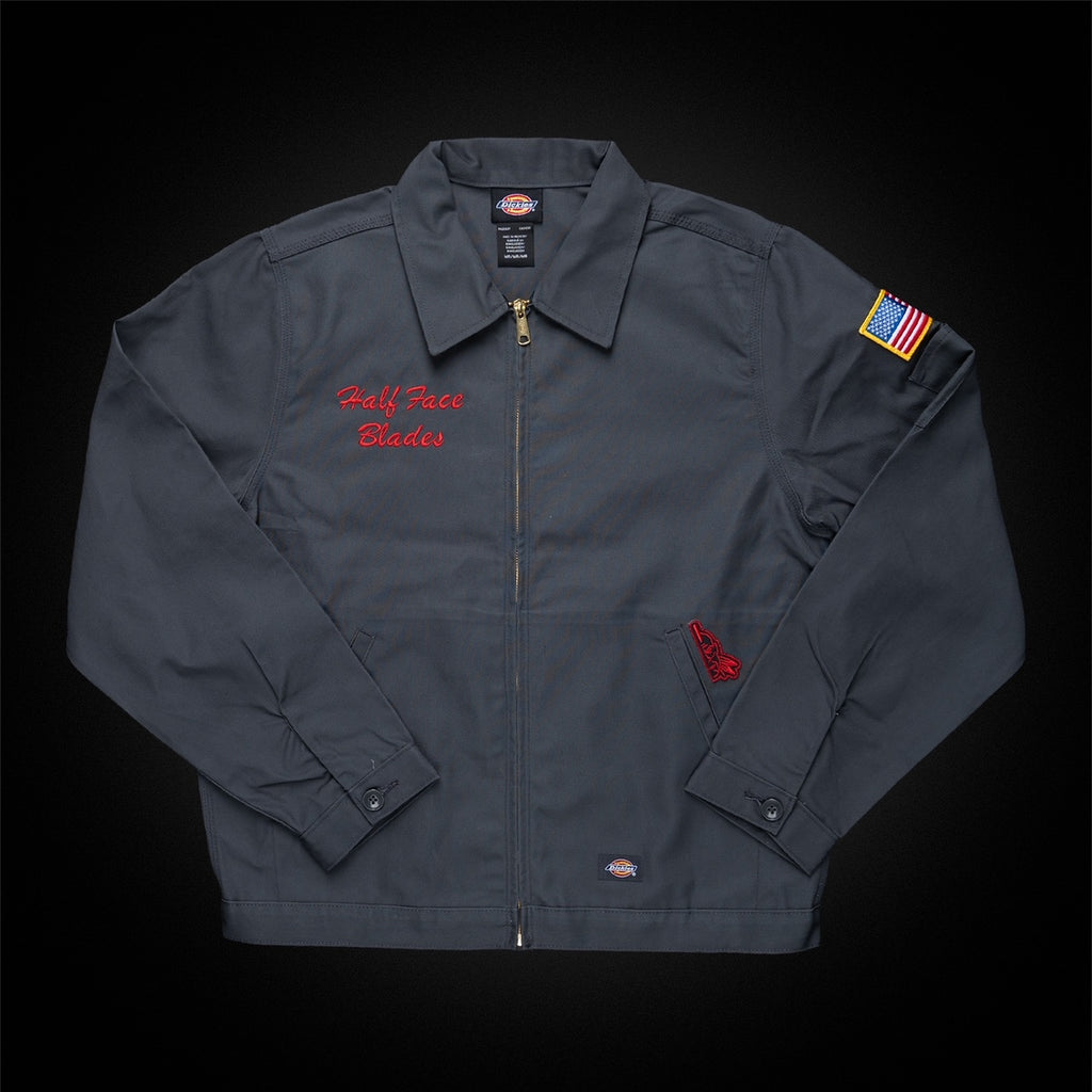 Dickies work jacket grey/blue